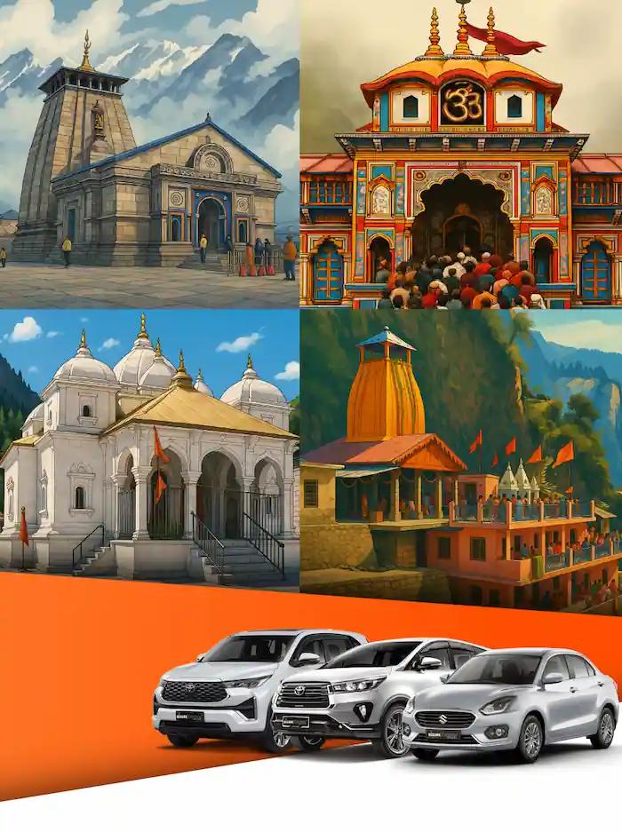 Rishikesh to Chardham Yatra by Car