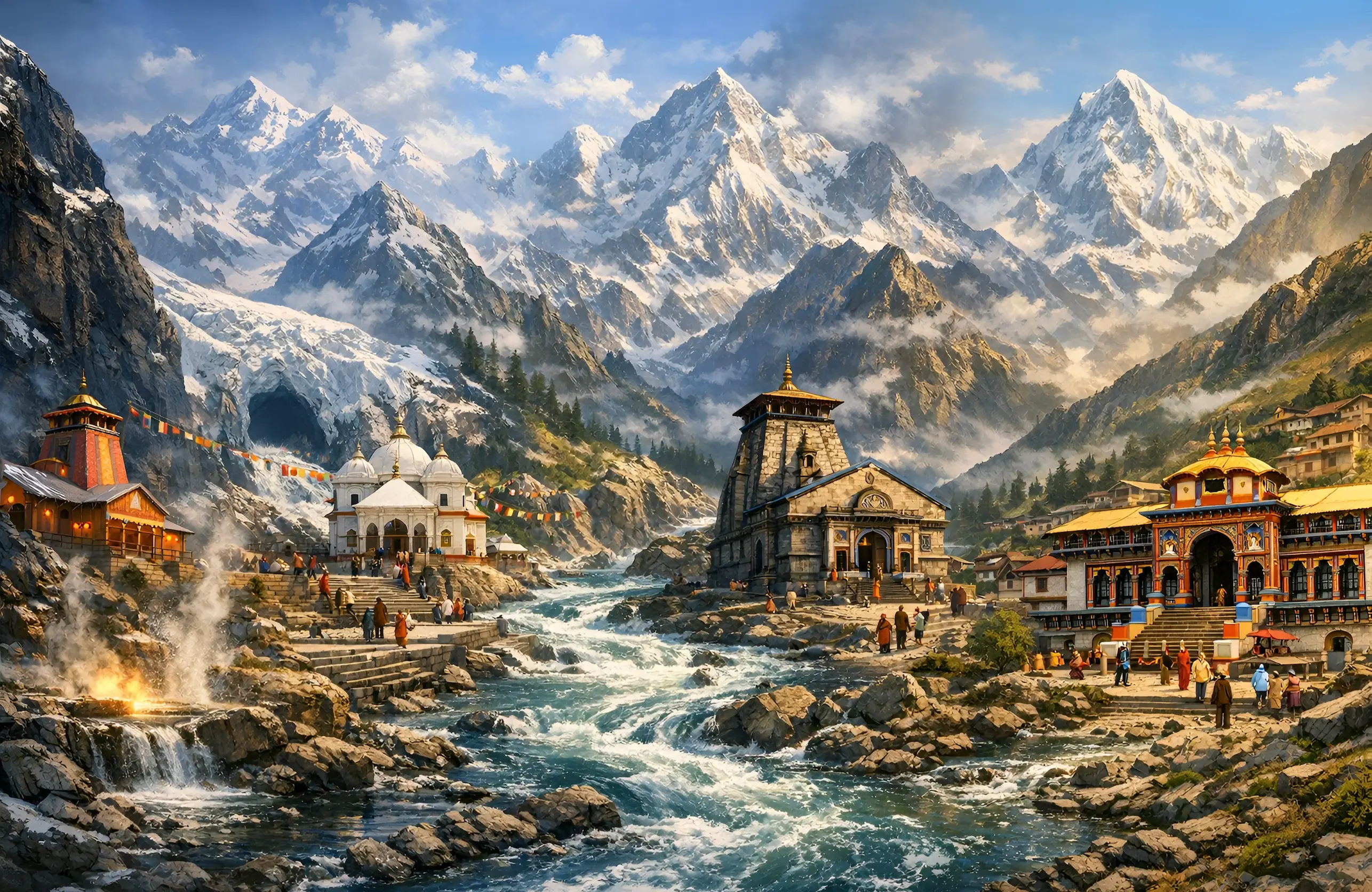 Chardham Yatra promotional banner