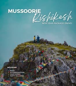 bizarexpedition Mussoorie Rishikesh new year Package