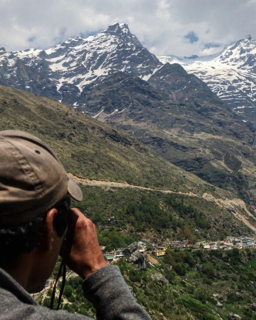 Badrinath khaliya top Uttarakhand Image by Neha Rawat Instagram account 