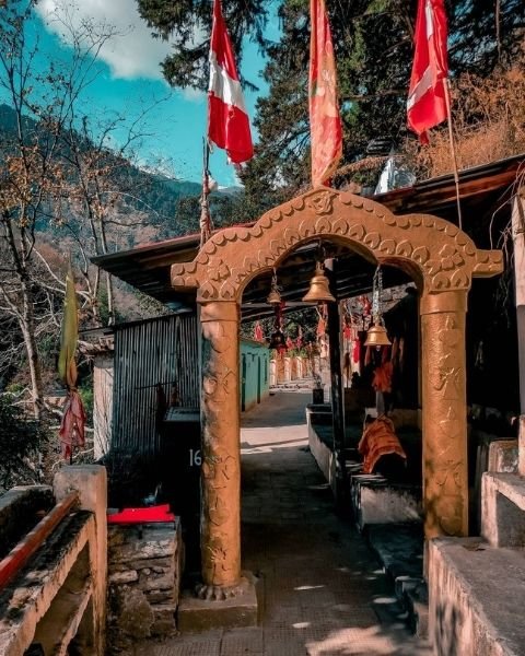 Kalpeshwar Temple Entry Point(Panch Kedar Uttarakhand)